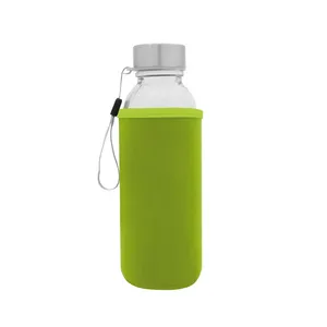Bouteille d'eau en verre au <span class=keywords><strong>polonium</strong></span> personnalisée – Gadget de boisson haut de gamme - Product Image 2