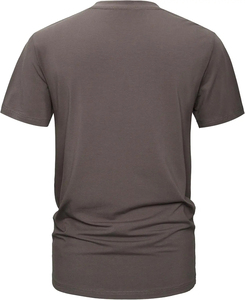 T-shirts en tricot surdimensionnés pour hommes, dernier design, 100% polyester, couleur personnalisée, respirant, éco-responsable - Product Image 4