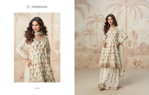 Belle Faux Georgette Avec Paillettes Broderie Salwar Costume Femme Fabricant Et Fournisseur De Mode Au Prix De Gros - Product Image 2