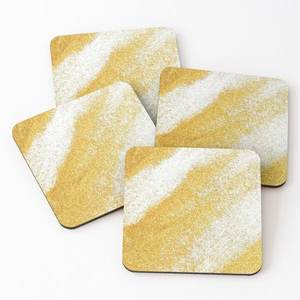 Dessous de verre personnalisés pour boire du thé Forme et taille imprimées Fourniture d'usine Dessous de verre en acacia avec support chez Star Crafts India - Product Image 1