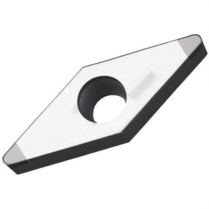 Inserto de Torneado Indexable ISO VBGW 160404S01020B TB310 D.4.5mm Color Plata-Negro Paquete de 2 - Product Image 2