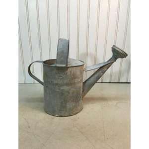 Bidon d'eau en métal galvanisé de conception moderne pour la décoration de jardin avec revêtement antirouille poignée confortable et grand volume - Product Image 1