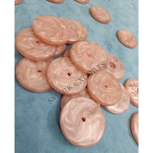 Base de resina pulida, disco redondo, materia prima duradera para soporte de muebles, portavelas, soporte de lámpara y proyectos artesanales - Product Image 2