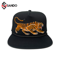 Casquette de camionneur personnalisée en gros à prix abordable avec patch brodé sur mesure, logo personnalisé, conception OEM - Casquette décontractée unisexe pour la plage