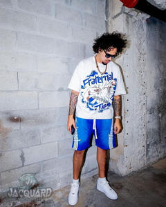 เสื้อเชิ้ตและกางเกงขาสั้นผ้าฝ้าย100% สำหรับผู้ชายชุดฤดูร้อนตามสั่งเสื้อวินเทจคุณภาพสูง - Product Image 4