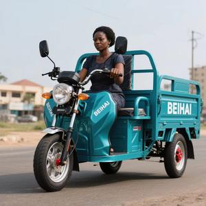 Frais en stock 60v Tricycle de ramassage de cargaison électrique fourni par l'usine-Transport de livraison à forte capacité de charge prêt à expédier - Product Image 3
