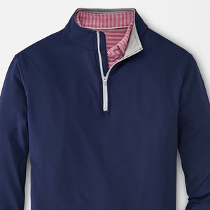 Veste coupe-vent pour homme, demi-zip, hauts en polaire chauds pour homme, sweat-shirts pour homme, pull décontracté, sweat-shirt uni tendance - Product Image 6