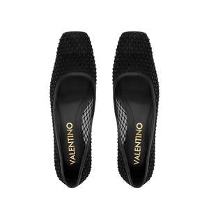 Pour les escarpins noirs Valentino Crystal - Product Image 4