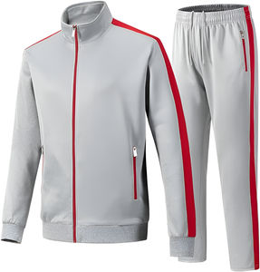 Survêtements pour hommes 2 pièces Survêtements pour hommes Survêtements à manches longues Athlétique Full Zip Casual Hommes Survêtements pour hommes - Product Image 1