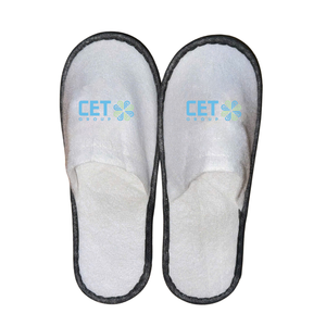 Luxury Hotel <b>Slippers</b> Soft Non Slip Indoor Comfortable Guest Room <b>Slippers</b> Custom Logo High Quality Durable Hospitality Slides - Product Image 4