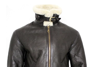 Chaqueta cálida de invierno Sherpa de piel sintética 100% cuero genuino de talla grande cuello vuelto de gran tamaño diseño extraíble estilo de calle alta - Product Image 4