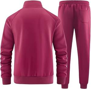 ชุดวอร์มผู้ชายคุณภาพพรีเมียม แขนยาว ระบายอากาศได้ดี ทรงปกติ เหมาะสำหรับวิ่งออกกำลังกาย เล่นกีฬา และใส่ในยิม - Product Image 1