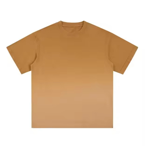 เสื้อยืด250แกรมสำหรับผู้ชายเสื้อยืดผ้าฝ้ายหนาแบบไม่มีช่องว่าง100% เฮฟวี่เวทคุณภาพสูง - Product Image 1