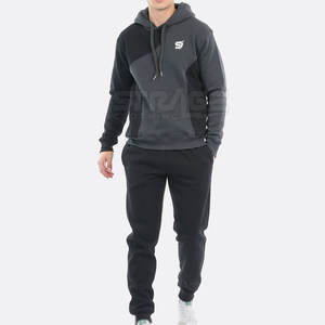 Wholesale Premium Quality Lightweight Winter Hooded Casual Solid Men Tracksuits Jogging <b>Apparel</b> - Product Image 1