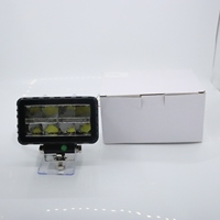 Barre lumineuse de travail LED 5 pouces 60W 6000LM à puce SMD 12-36V DC IP67 Blanc DRL Clignotant Ambre 50000 heures Tout-terrain Camion Tracteur SUV
