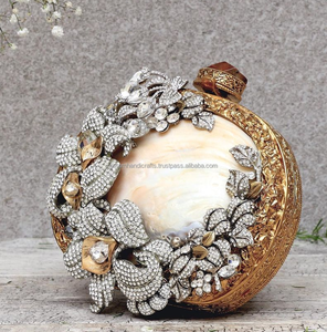 Exquisite <b>Pearl</b> Clutch Designer Mother of <b>Pearl</b> Clutch Exclusive Brass Clutch <b>Bag</b> Hot Selling Canada Bahrain Women Hand <b>Bag</b> - Product Image 4