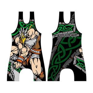 เสื้อกล้ามมวยปล้ำแบบระเหิดสำหรับผู้ชายเสื้อกล้ามมวยปล้ำบอดี้สูทชุดบอดี้สูทเสื้อผ้าต่อสู้ใหม่ดีไซน์ตามสั่ง - Product Image 1