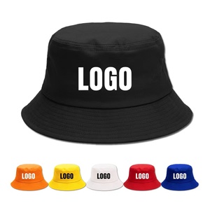 Sombreros de cubo con bordado de logotipo personalizado de alta calidad para hombres Patrón sólido de moda de verano con decoración lavada - Product Image 2