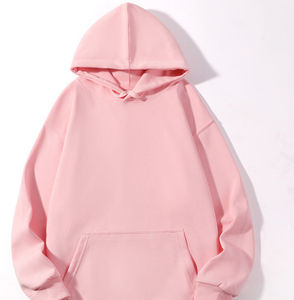 เสื้อฮู้ดโอเวอร์ไซส์ใส่ได้ทั้งชายและหญิงเสื้อสวมหัวผ้าฝ้าย100% มีโลโก้พิมพ์ลายสำหรับฤดูหนาว - Product Image 5