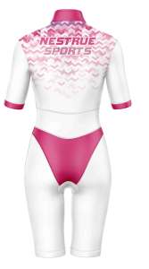 Mono de Ciclismo de Triatlón de equipo profesional personalizado, traje de Ciclismo de manga corta, ropa de ciclismo transpirable, traje de piel de Triatlón - Product Image 3