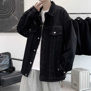 <b>Men's</b> Winter Denim <b>Jacket</b>-Vintage Style Breathable Eco-Friendly Faux Fur Lining Quick Dry OEM Service High Quality Wholesale - Product Image 5