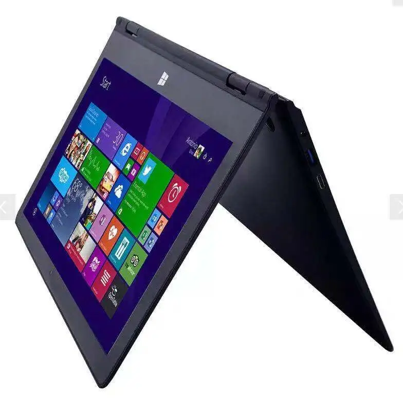 Harga grosir Notebook layar sentuh Quad Core14 inci Core i5 Yoga dengan gratis pengiriman