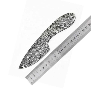 Cuchillos de hoja en blanco de acero de alta calidad de Damasco profesional, cuchillo de caza, precio razonable, cuchillas en blanco - Product Image 1