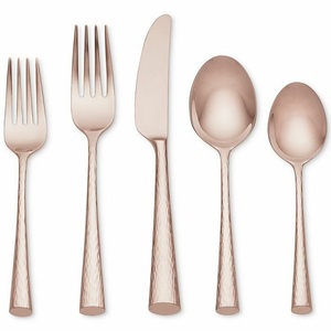 Couverts traditionnels en argent Offre Spéciale acier inoxydable titane argent avec poignée à nœud ensemble de couverts sûrs et sains pour un usage quotidien - Product Image 6