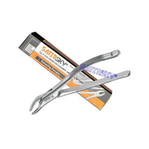 Pince allemande en acier inoxydable de qualité chirurgicale pour enfants Motif américain Cryer Fig. Extraction manuelle des dents inférieures 151S - Product Image 1