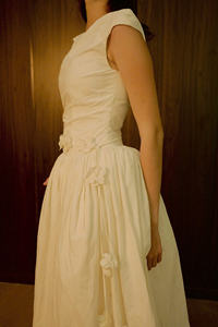 High Quality Belle Blooming Dress for Women Elegant Casual Style ODM Services Anti-Static Bubble Hem Shape Made in Vietnam - Product Image 5