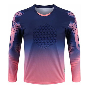 WholesalesCustom MenYouth Soccer personalizado Fldy Men's Boys Codo acolchado Gladiador Portero JerseyLong Sleeve GoalieShirtFootball - Product Image 2