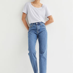 Ventes directes en usine confortables conceptions personnalisées nouvelles modes meilleure fabrication séchage rapide prix confortable femmes t-shirts - Product Image 3