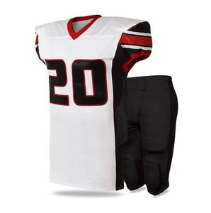 Dernier uniforme de football américain à séchage rapide Style différent et vêtements de football américain sublimés de couleur unie - Product Image 2