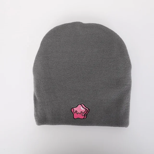 Gorro de invierno acrílico Unisex OEM al por mayor gorro de punto de alta calidad bordado teñido gorro liso etiqueta tejida personalizable viaje - Product Image 5