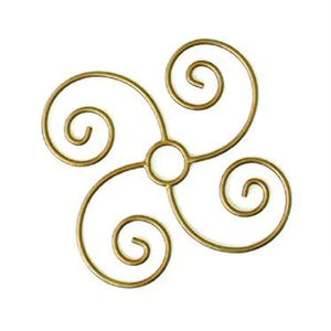 Handcrafted Metal <b>Trivet</b> For Home <b>Kitchen</b> Decor Combining Functional Heat Resistance With Elegant Design - Product Image 1