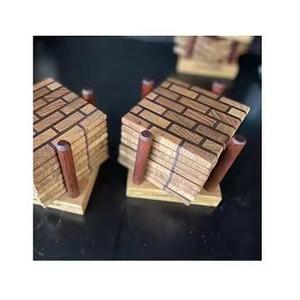 Almohadillas de protección de mesa, posavasos de corcho de diseño antiguo casero para servir té, posavasos absorbente para cuchara, platos de posavasos a bajo precio - Product Image 6