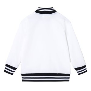 Varsity Jacket Zip Up Letterman Jacket Survêtement Printemps Automne Vêtements Rose Chaud - Product Image 2