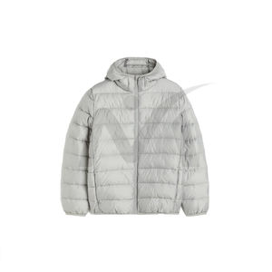 Chaqueta acolchada de lana ligera y ultrabrigada con estilo para hombre para invierno, carcasa exterior resistente al agua, forro aislante transpirable - Product Image 1