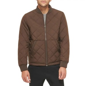 Outdoor Ready Bomber <b>Jacket</b> For Men With Waterproof Soft Shell And Cotton Filled Core OEM <b>Hiking</b> Outerwear - Product Image 1