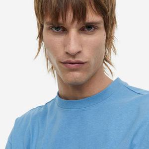 Nouvelle arrivée chemises décontractées de qualité supérieure t-shirts en coton stretch uni pour hommes et femmes - Product Image 2