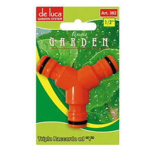 Conector Triple en Y de Plástico para Riego de Jardín - Product Image 1
