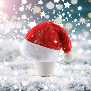 Gorro de Invierno Liso al por Mayor, Gorro de Punto con Logotipo Personalizado, Estrella, Bolas Coloridas, para Actividades al Aire Libre, Fiestas, Gorro Festivo, Gorro Común - Product Image 3