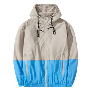 Windbreak แจ็กเก็ตกันฝนแบบรูดซิปแขนยาวกันน้ำได้สำหรับฤดูหนาวกลางแจ้งไฮสตรีท - Product Image 1