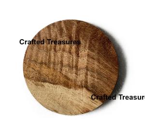 Premium Quality <b>Wooden</b> <b>Tea</b> Coaster <b>Set</b> With Resin Design Personalized For Breakfast Dinnerware Coffee & Wine Mat & Pads <b>Set</b> - Product Image 4