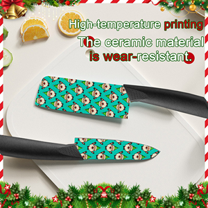 Couteau de chef en stock, lame en céramique, plastique, ambidextre, passe au lave-vaisselle, pour la cuisine quotidienne, prix d'usine, vente en gros, livraison rapide - Product Image 5