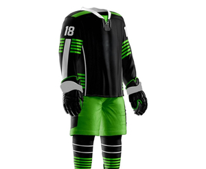 Uniforme de Hockey sobre Hielo Unisex de Alta Calidad, Personalizado, Transpirable, de Secado Rápido, con Logotipo Sublimado, Kit de Equipo OEM para Adultos - Product Image 1
