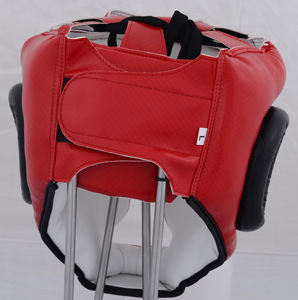 PROTECTOR DE CABEZA DE BOXEO DE VIGA AL POR MAYOR EN MATERIAL DE PU PROTECTOR DE CABEZA DE ESPUMA INMERDIDA PROTECTOR DE CABEZA DE BOXEO TAEKWONDO CASCO ENTRENAMIENTO - Product Image 3