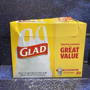 Glad Handle Tie Bolsas de basura de cocina altas Bolsas de basura 10 - Product Image 5