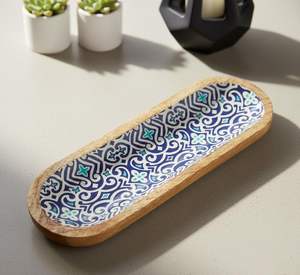 Bandeja de Servir Vintage, Utensilios de Cocina de Madera, Diseño de Adhesivos Antiguos, Organizadores Disponibles a un Precio Razonable y Más Bajo - Product Image 5