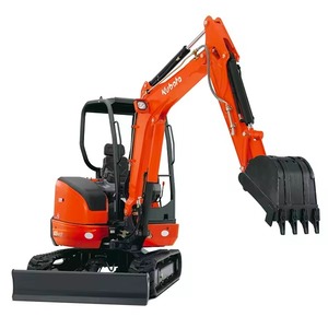 Pour moteur Kubota 3.5 tonnes EPA Euro 5 Mini pelle 1.5 tonnes poids de fonctionnement Toshiba hydraulique pelle sur chenilles ferme Machine utilisée - Product Image 3